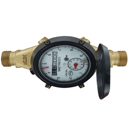 Dwyer WRBT-A-C-05-10 Multi-Jet Water Meter With Removable Bottom