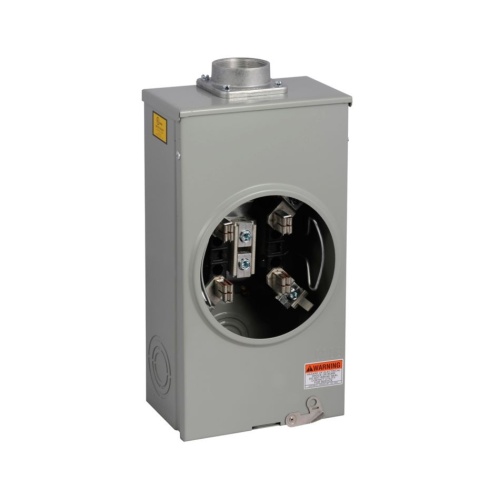 Eaton 1004455BCH - Meter Socket, 200 Amp, Single Phase, 600 VAC, 4 Jaws, 1 Socket