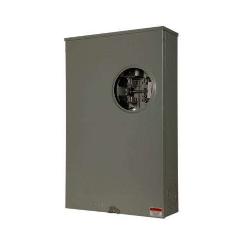 Eaton 1007801CH - Meter Socket, 320 Amp, Single Phase, 600 VAC, 4 Jaws, 1 Socket