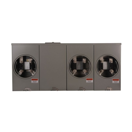 Eaton 1009614CH - Meter Socket, 200 Amp, Single Phase, 600 VAC, 4 Jaws, 3 Sockets
