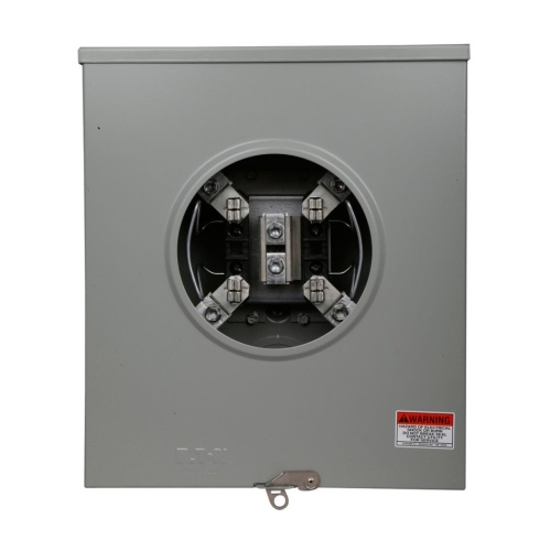 Eaton 1009874ACH - Meter Socket, 200 Amp, Single Phase, 600 VAC, 4 Jaws, 1 Socket