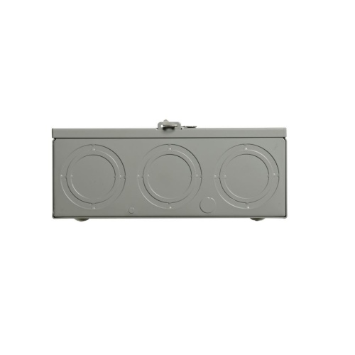 Eaton 1010418CH - Meter Socket, 200 Amp, Single Phase, Three Phase, 600 VAC, 5 Jaws, 1 Socket