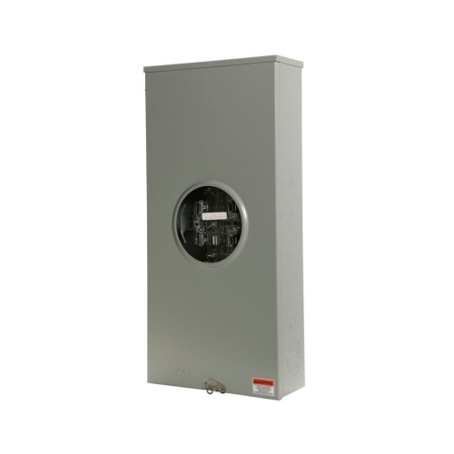 Eaton 1010418CH - Meter Socket, 200 Amp, Single Phase, Three Phase, 600 VAC, 5 Jaws, 1 Socket