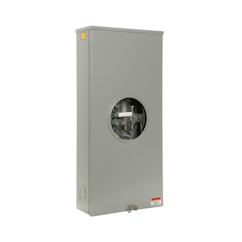 Eaton 1010418CH - Meter Socket, 200 Amp, Single Phase, Three Phase, 600 VAC, 5 Jaws, 1 Socket