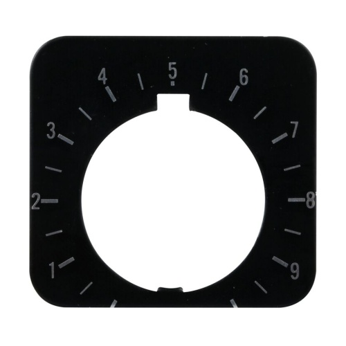 Eaton 10250TR30 Pushbutton - Legend Plate - 1/2 round, 10250T Series