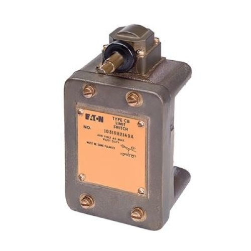 Eaton 10316H1028Y1 - 10316 Series Cabinet Door Interlock, Cabinet Door Interlock, Zinc Plated Steel enclosure, 40A Make, 15A Break max AC, 0.5A Make, 0.5A Break max DC, 1NO-1NC, 40A Make, 15A Break at 120Vac, 0.5A Make and Br...