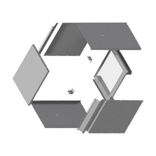 Eaton 1714C47P01 - Front or Back Panel, Used with Three-Phase 600V Class Ventilated Transformers, Frames 913, 914, And 915