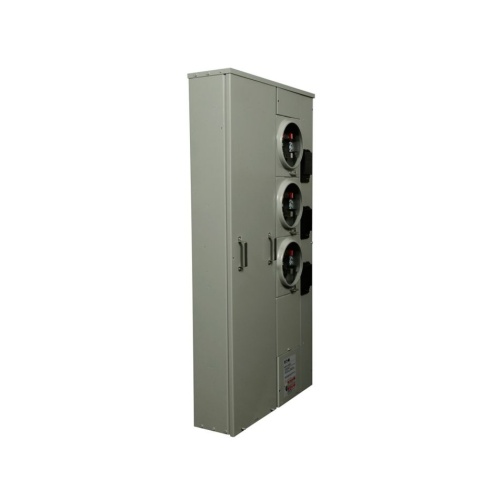 Eaton 1MP3124RRLC - Meter Pack, 125 Amp, Single Phase, 3 Sockets