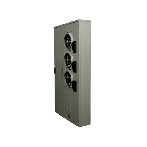 Eaton 1MP3124RRLC - Meter Pack, 125 Amp, Single Phase, 3 Sockets