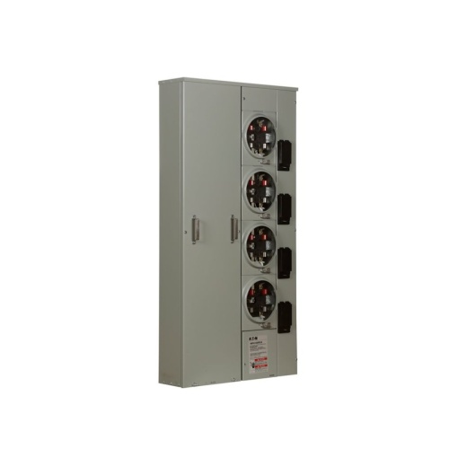 Eaton 1MP4124RRLBT - Meter Pack, 125 Amp, Single Phase, 4 Sockets