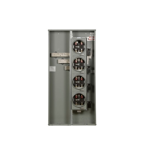 Eaton 1MP4124RRLBT - Meter Pack, 125 Amp, Single Phase, 4 Sockets
