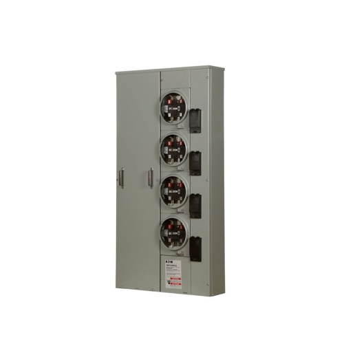 Eaton 1MP4124RRLBT - Meter Pack, 125 Amp, Single Phase, 4 Sockets