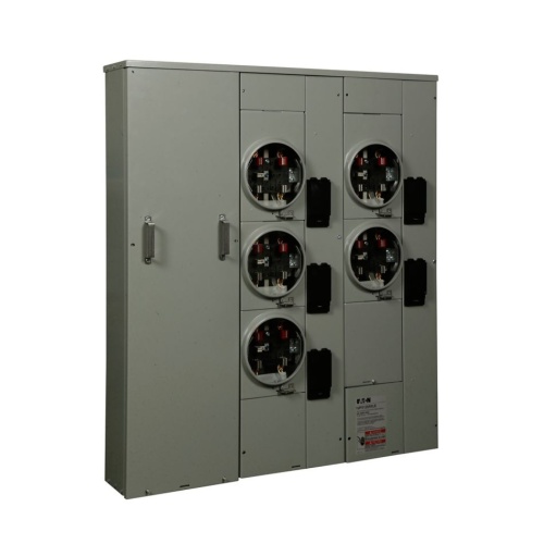 Eaton 1MP5126RRLBT - Meter Pack, 125 Amp, Single Phase, 5 Sockets