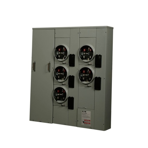 Eaton 1MP5126RRL - Meter Pack, 125 Amp, Single Phase In, Single Phase Out, 120/240 VAC, 5 Jaws, 5 Sockets