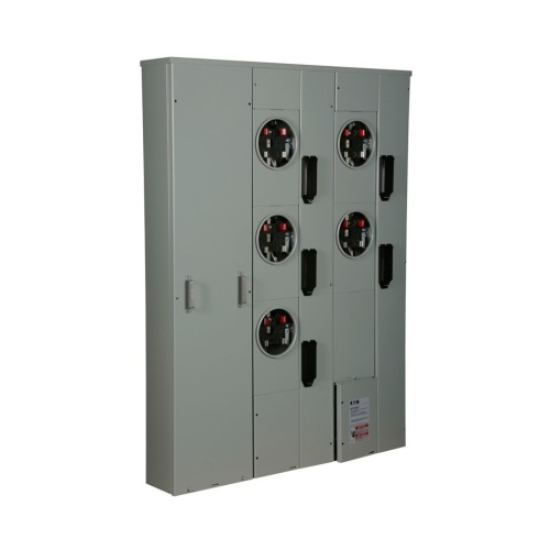 Eaton 1MP5206RRLBCPS - Meter Pack, 200 Amp, Single Phase, 5 Sockets