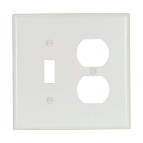 Eaton 2038W-BOX - Combination Wallplate, White