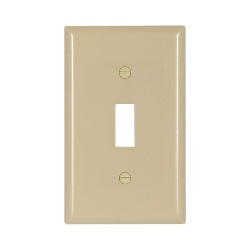 Eaton T0-2-15907/E - Toggle Wallplate, Ivory