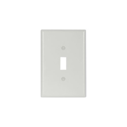 Eaton T0-1-15434/Z - Toggle Wallplate, White