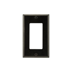 Eaton T0-2-8177/EZ - Decorator/GFCI Wallplate, Black