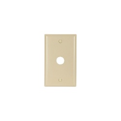 Eaton T0-1-15371/E - Telephone And Coaxial Wallplate, Ivory