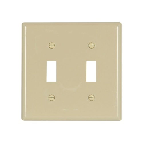 Eaton 5139V-BOX - Toggle Wallplate, Ivory