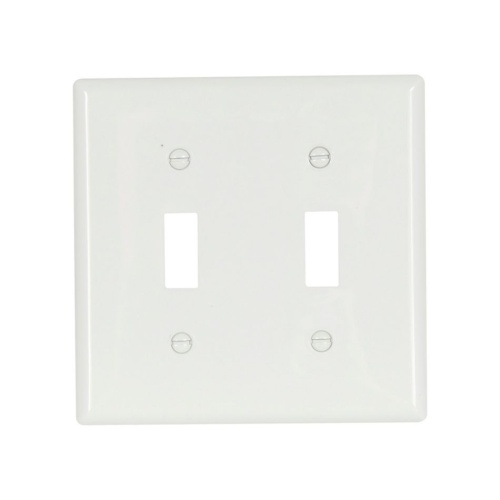 Eaton 5139W-BOX - Toggle Wallplate, White