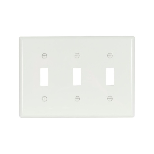 Eaton 5141W-BOX - Toggle Wallplate, White