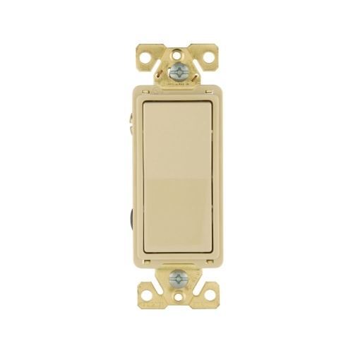 Eaton 7603LA-BOX - Decorator Switch, Light Almond