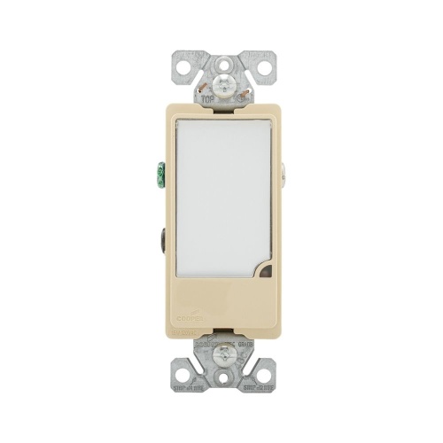 Eaton 7624V-BOX - Decorator Switch, Ivory