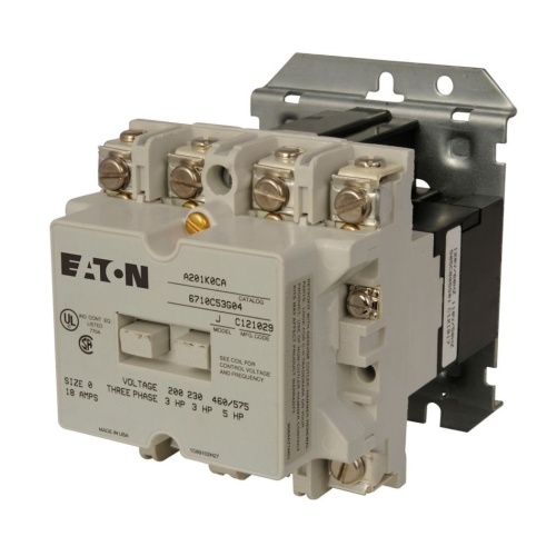 Eaton A201KACB Non-Reversing Motor Control Contactor 208 Max Volt