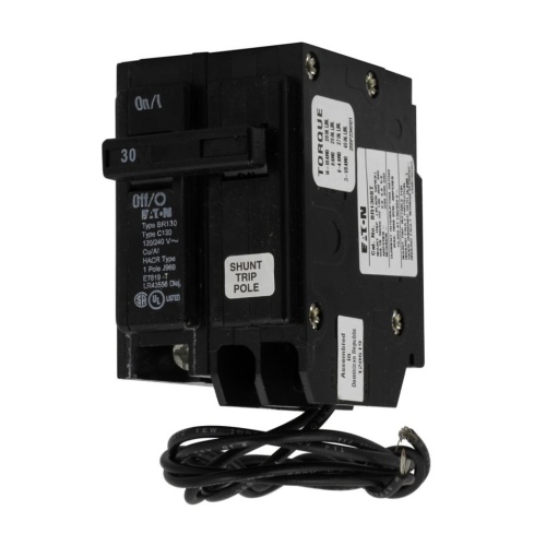 Eaton BR130ST Thermal Magnetic Circuit Breaker - 240 Max Volt 30 Amp