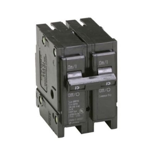Eaton BR215 Thermal Magnetic Circuit Breaker, 240 Max Volt, 15 Amp, Two Pole