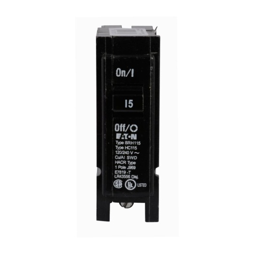 Eaton BRH125 Thermal Magnetic Circuit Breaker - 240 Max Volt 25 Amp