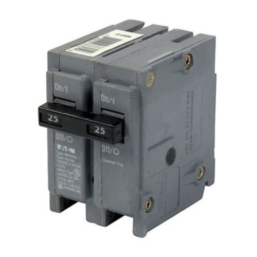 Eaton BRH225 Thermal Magnetic Circuit Breaker - 240 Max Volt 25 Amp