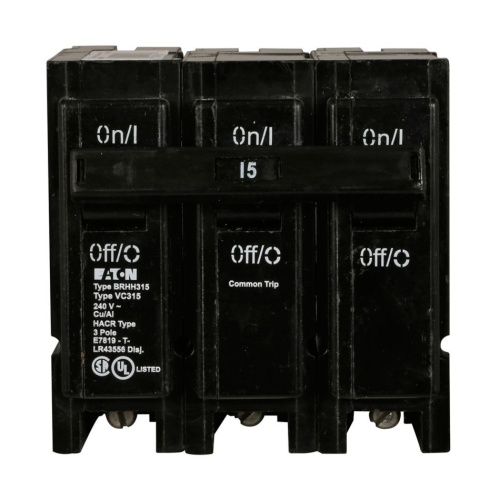 Eaton BRHH390 Thermal Magnetic Circuit Breaker - 240 Max Volt 90 Amp