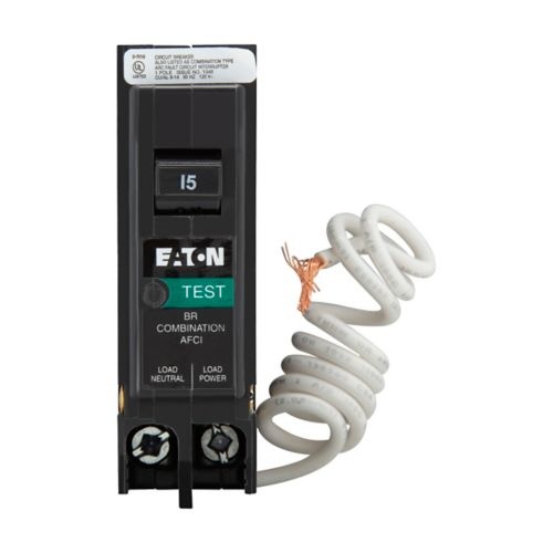 Eaton BRN115AF AFCI Circuit Breaker - 120 Max Volt 15 Amp