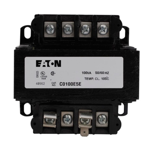 Eaton C0100E5E Control Transformer - 100 VA Single Phase