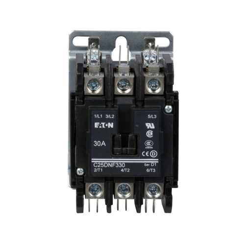 Eaton C25DNF330C-GL - Definite Purpose Contactor 480 Max Volt