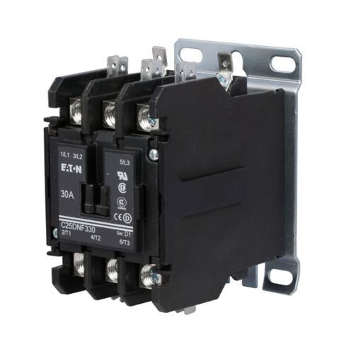 Eaton C25DNF330T - Definite Purpose Contactor 30 Amp 12 Max Volt