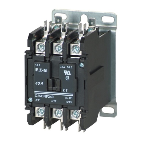 Eaton C25DNF350A-GL - Definite Purpose Contactor 120 Max Volt