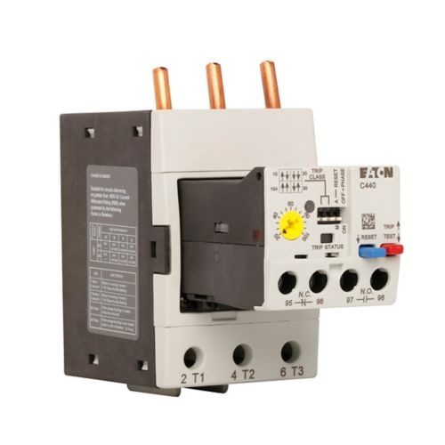 Eaton C440B1A100SF3 - C440 Electronic Overload Relay - NEMA, Freedom Size 3, 55mm frame, Selectable 10A, Class 10 ,20, 30, Overload 20-100A, Standard
