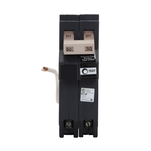 Eaton CH250GFT GFCI Circuit Breaker - 240 Max Volt 50 Amp