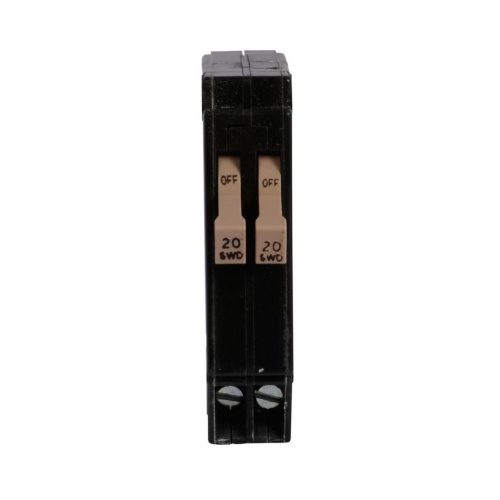 Eaton CHT2020 Thermal Magnetic Circuit Breaker - 240 Max Volt 20 Amp