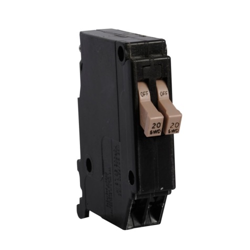 Eaton CHT2020 Thermal Magnetic Circuit Breaker - 240 Max Volt 20 Amp