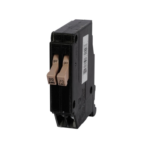 Eaton CHT2020 Thermal Magnetic Circuit Breaker - 240 Max Volt 20 Amp