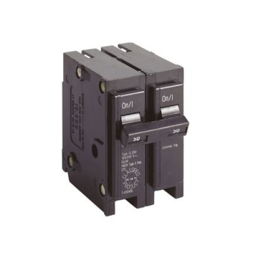 Eaton CL250 Thermal Magnetic Circuit Breaker - 240 Max Volt 50 Amp