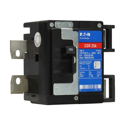 Eaton CSRLO2125X300 Standard Circuit Breaker - 240 Max Volt 125 Amp