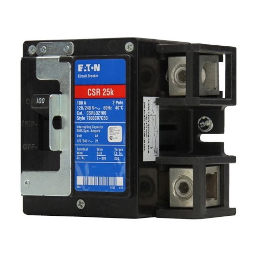 Eaton CSRLO2175 Standard Circuit Breaker - 240 Max Volt 175 Amp