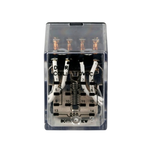 Eaton D2PR4A1 Plug-In-Electromagnetic - 4PDT, 125 Volt Coil, 10 Amp