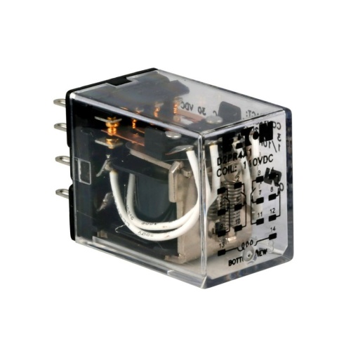 Eaton D2PR4A1 Plug-In-Electromagnetic - 4PDT, 125 Volt Coil, 10 Amp
